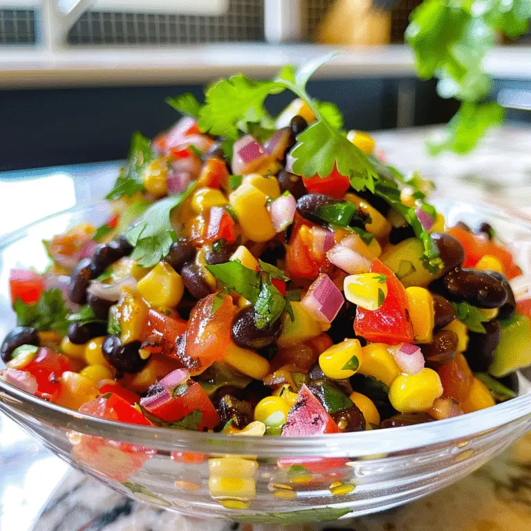 Grilled Corn Black Bean Salad