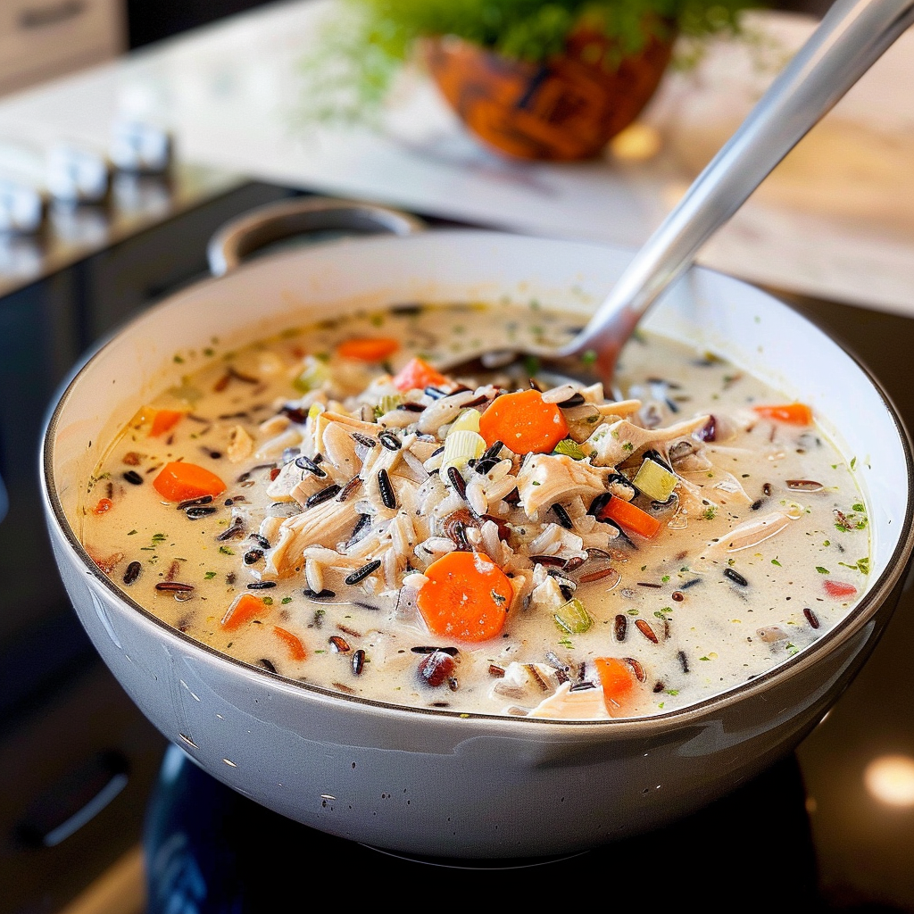 Creamy Chicken Wild Rice Soup