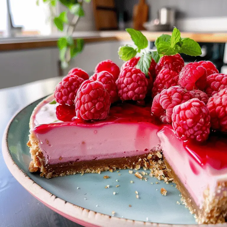 Raspberry Cheesecake Dessert