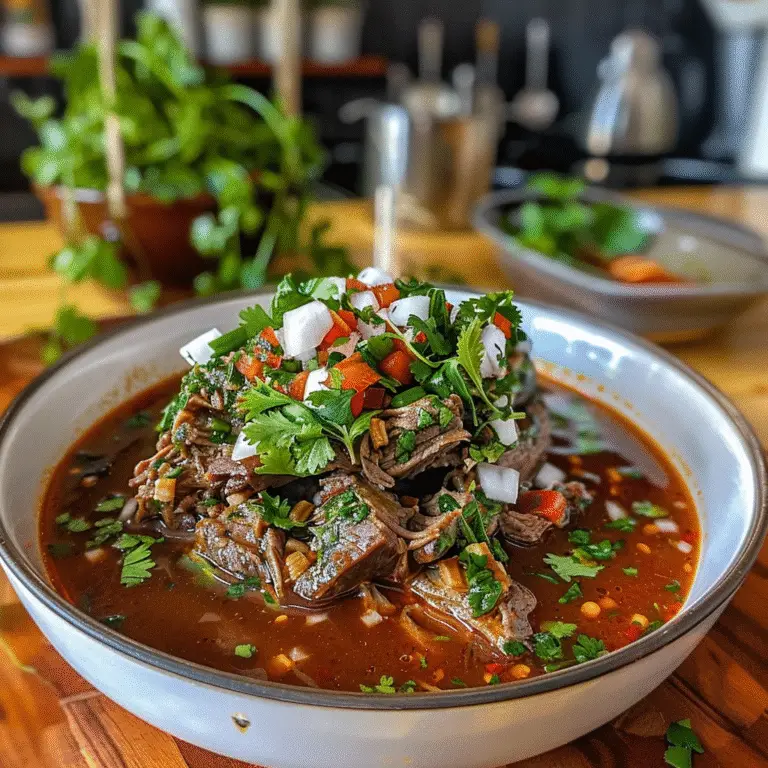 A mouthwatering birria recipe that showcases rich flavors and tender meat. Perfect for any occasion!