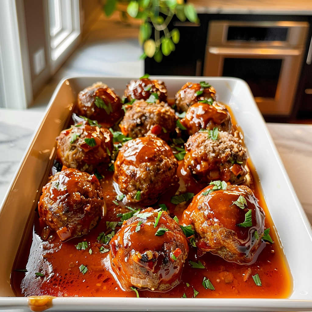Tasty Porcupine Meatballs
