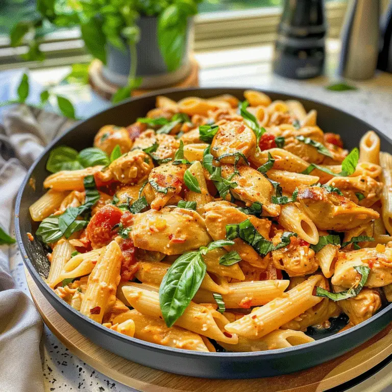 Marry Me Chicken Pasta Dish