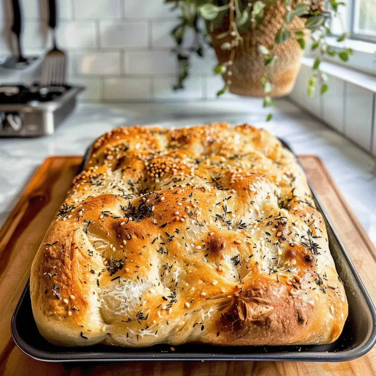 Homemade Focaccia Bread