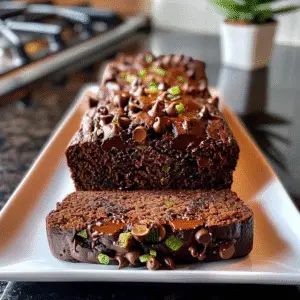 Chocolate Zucchini Bread