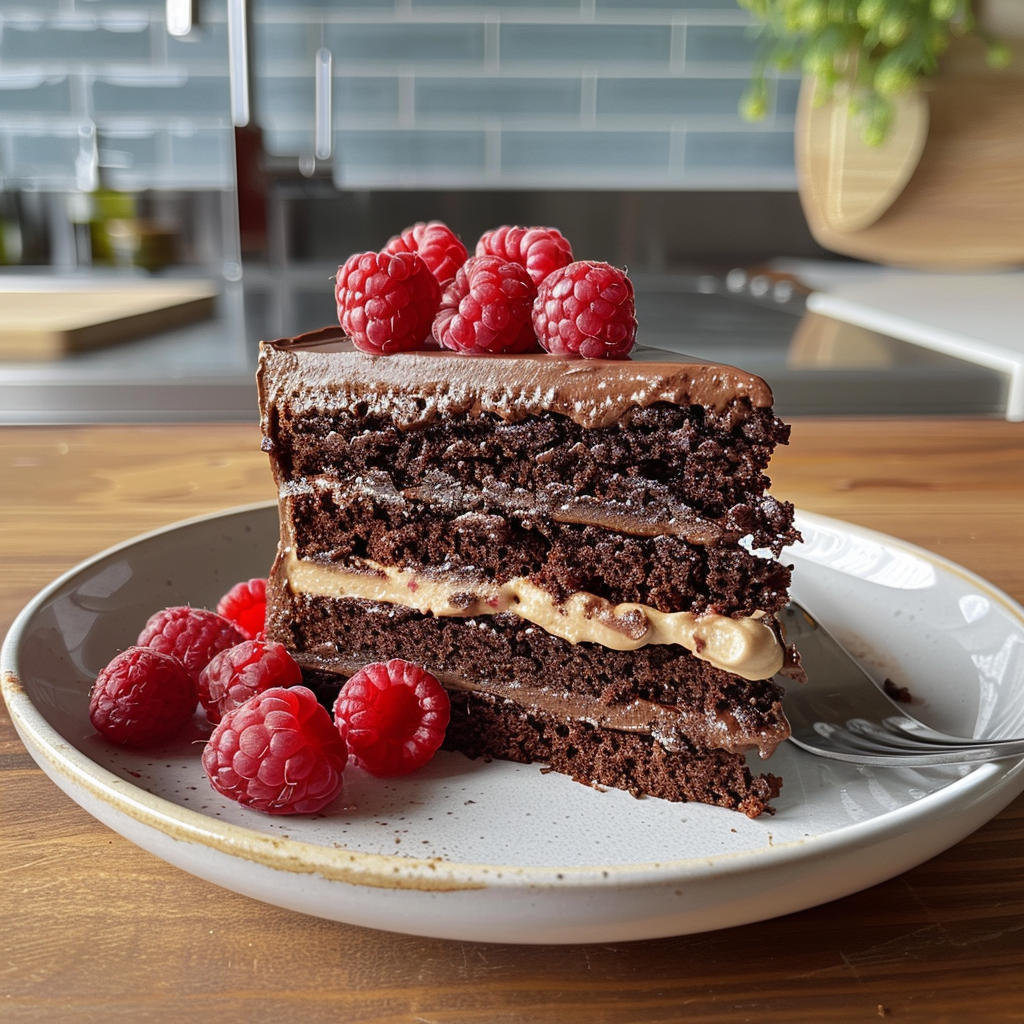 Chocolate Raspberry Cake Delight