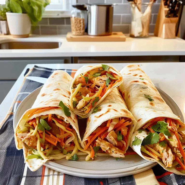 Easy Wraps for Lunch