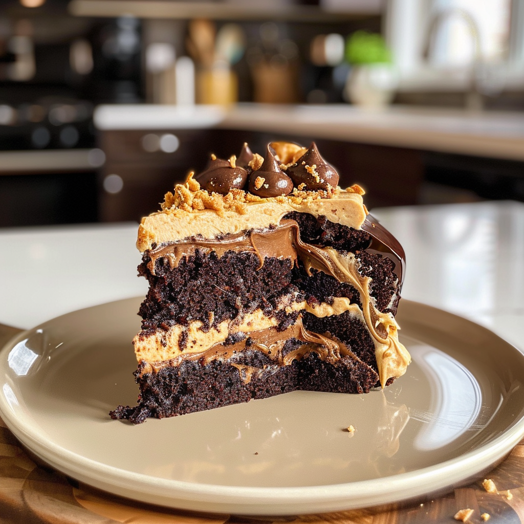 Chocolate Peanut Butter Cake