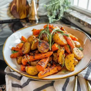 Roasted Carrots and Potatoes
