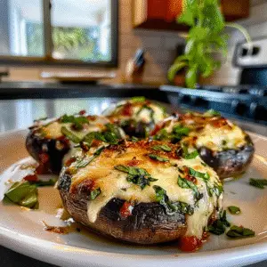 Stuffed Portabella Mushrooms