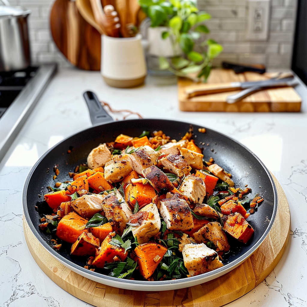 Chicken and Sweet Potato Dish