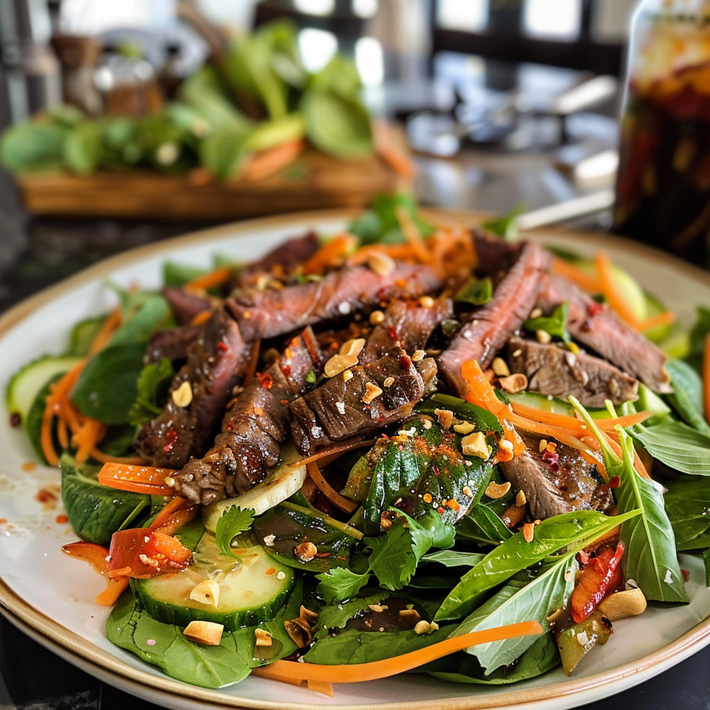 Thai Beef Salad Deliciousness
