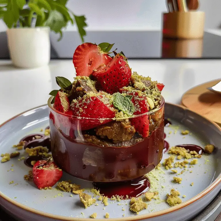 Dubai Chocolate Strawberry Cup