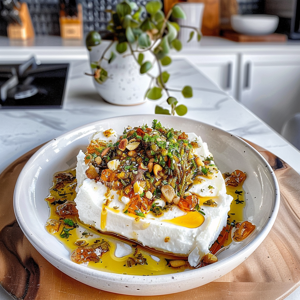 Whipped Feta with Honey