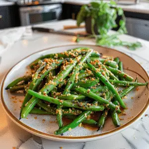 Crispy Air Fryer Green Beans