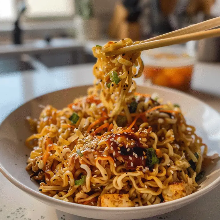 Ramen Noodles Dish