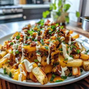 Mouthwatering Loaded Fries