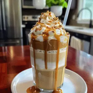 Homemade Caramel Frappuccino