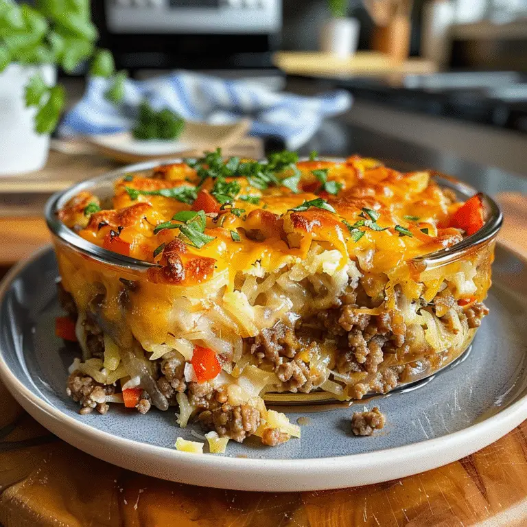 Hamburger Hashbrown Casserole