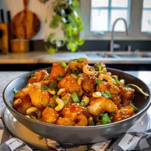 Cashew Chicken Dish