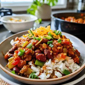 Delicious Red Beans and Rice Dish