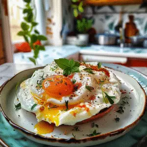 Turkish Eggs Dish