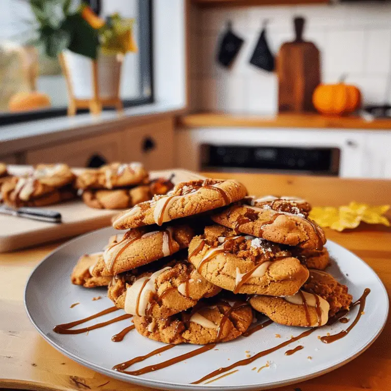 Pumpkin Cheesecake Cookies