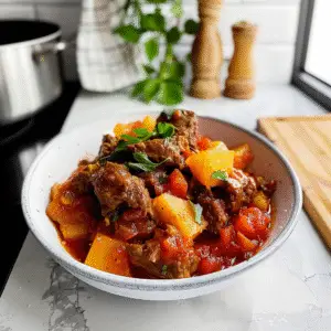 Carne con Papas Dish