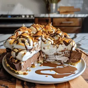 S’mores Ice Cream Pie