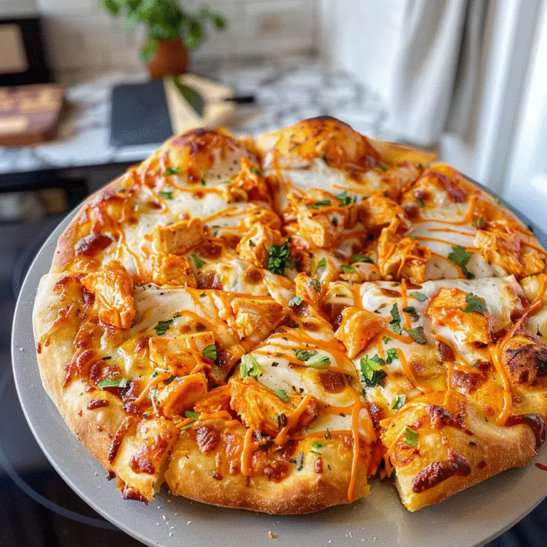 Buffalo Chicken Pizza