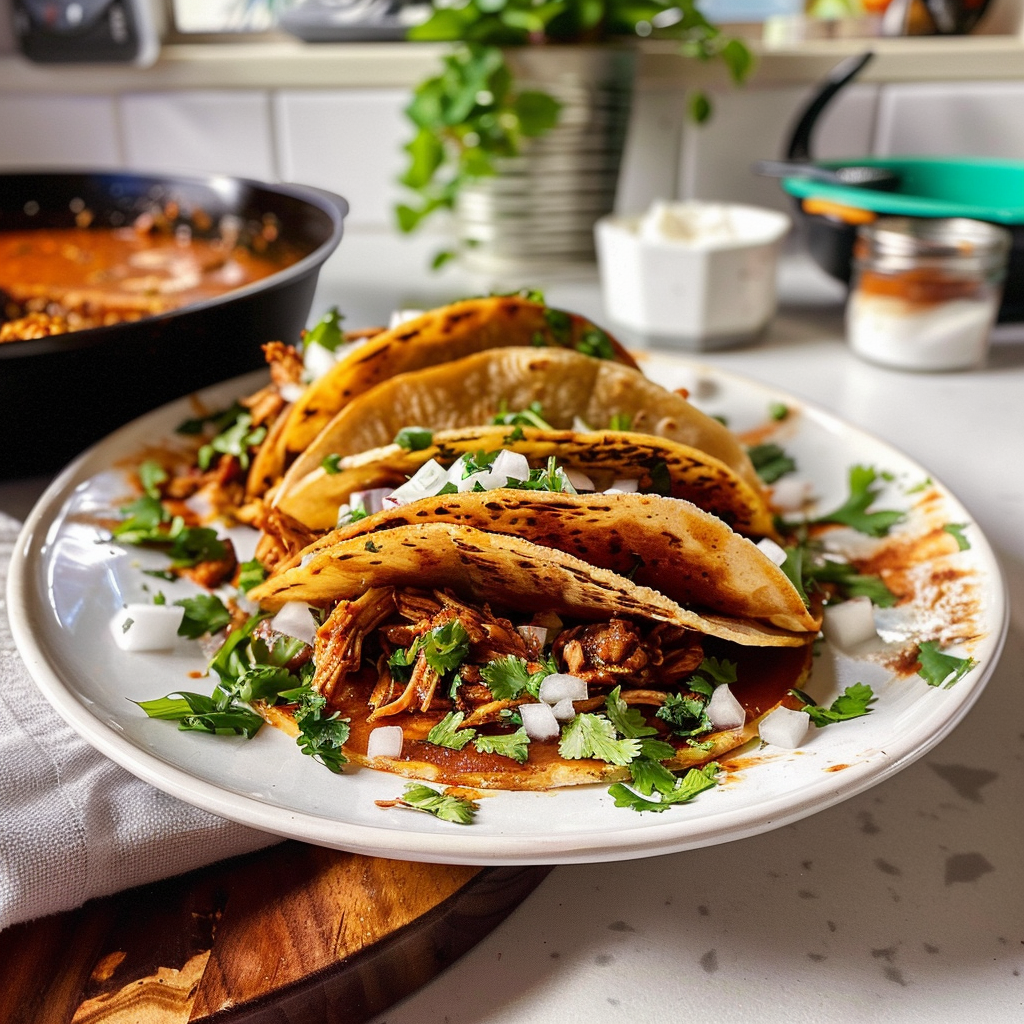 Chicken Birria Tacos