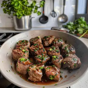 Garlic Butter Steak Bites