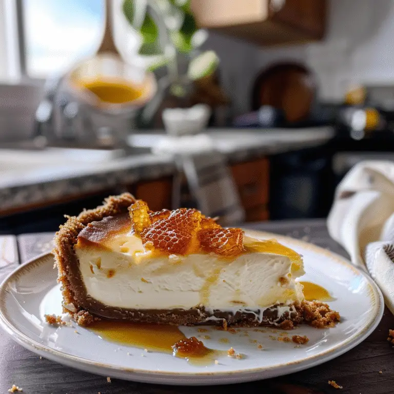 Honeycomb Cheesecake Delight