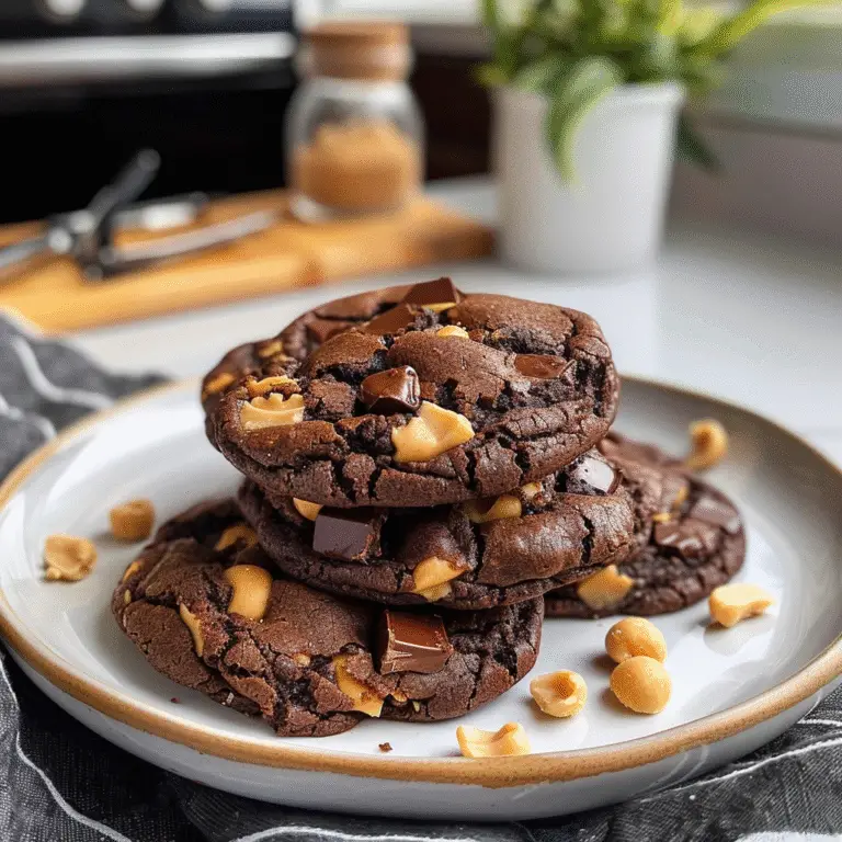 Delicious Chocolate Peanut Butter Cookies