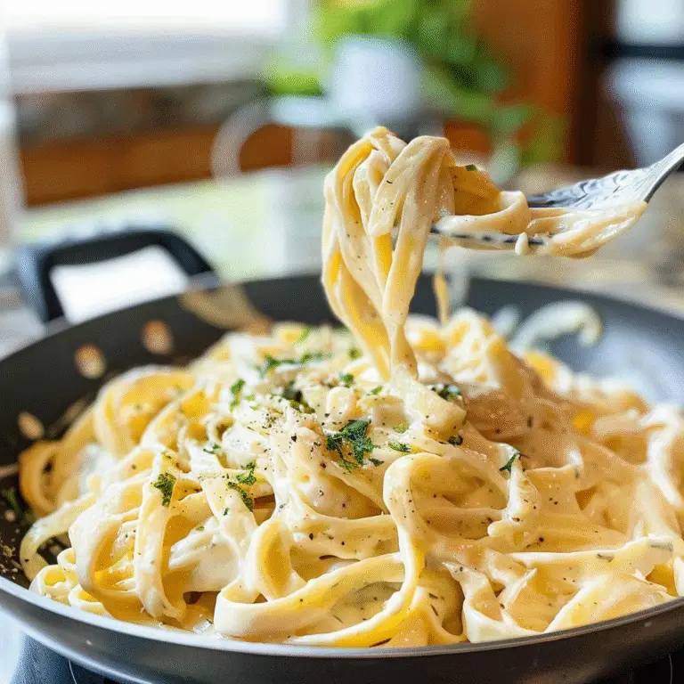 Olive Garden Alfredo Sauce in a Bowl