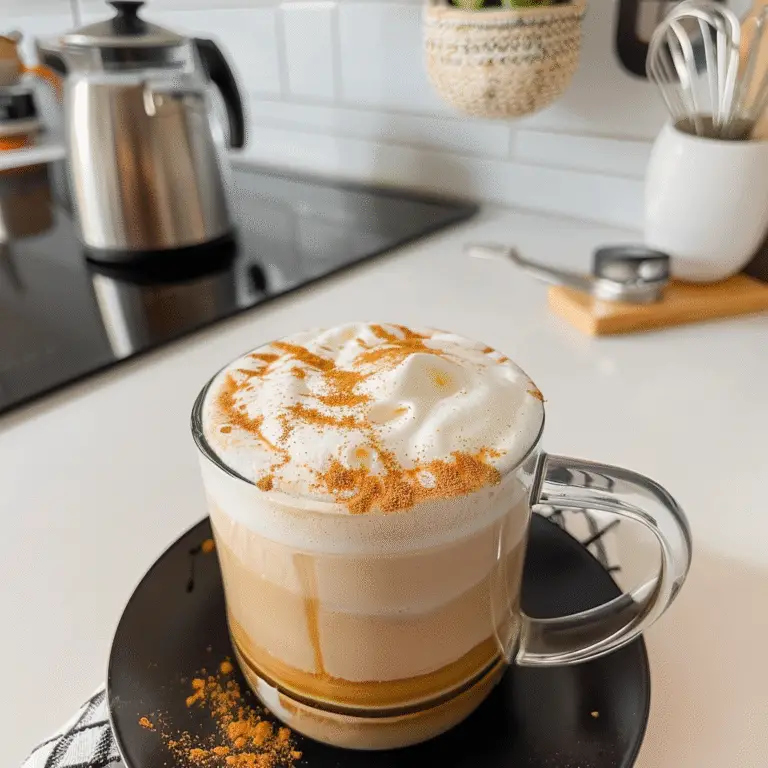 Homemade Vanilla Latte