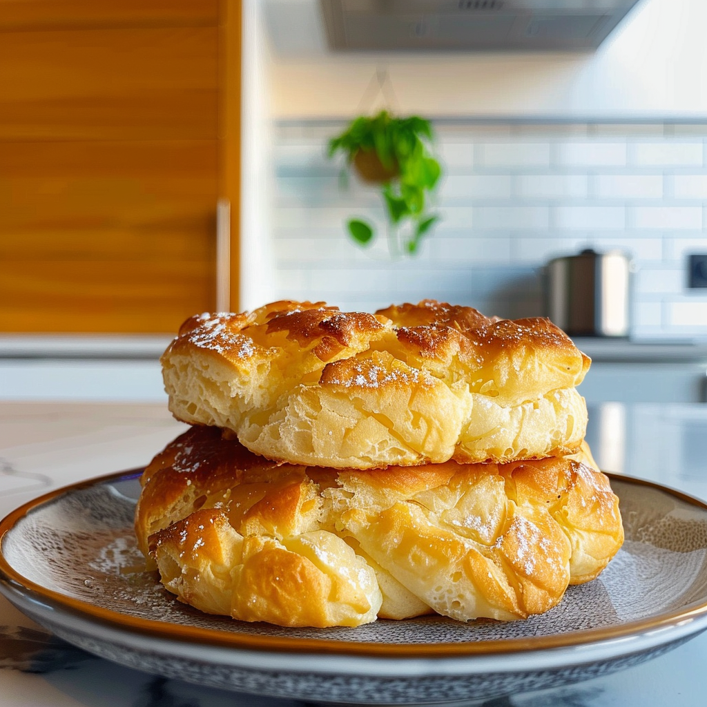 Delicious Cloud Bread Fresh Out of the Oven