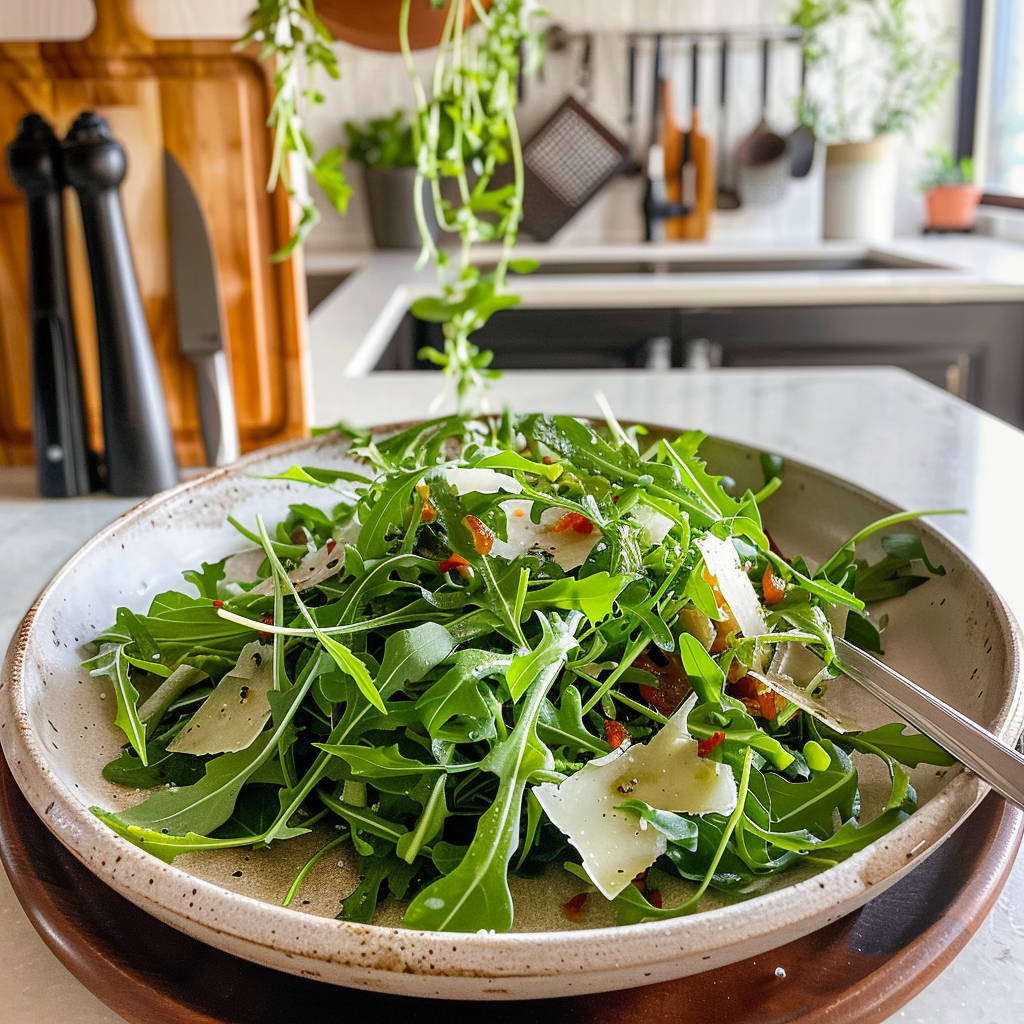 Arugula Salad with Fresh Ingredients