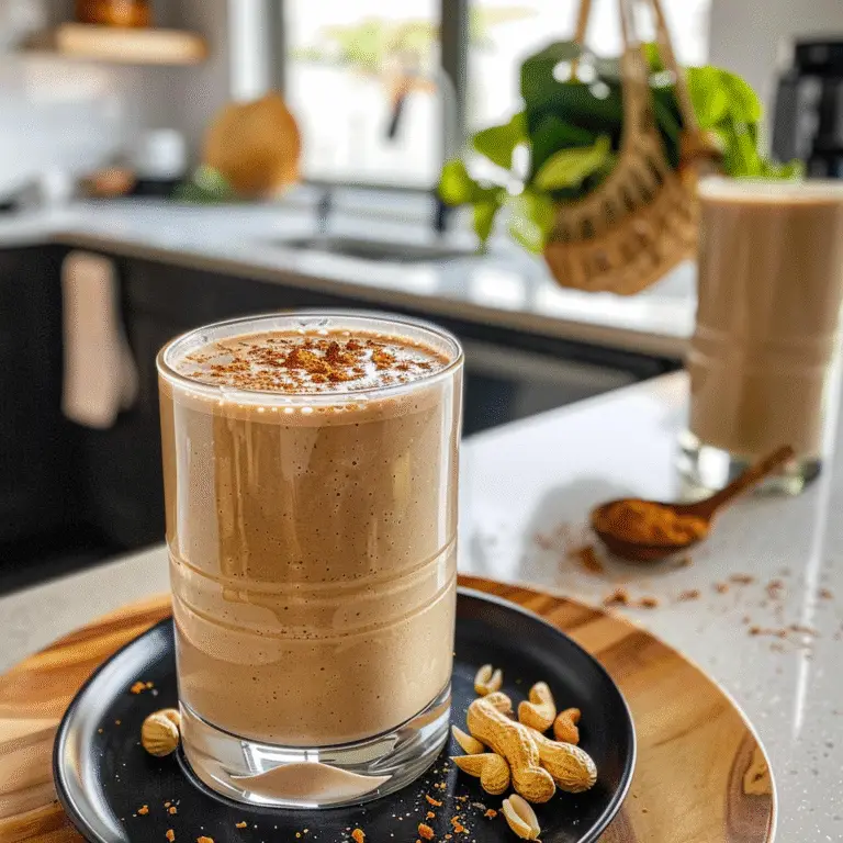 Peanut Butter Smoothie Delight