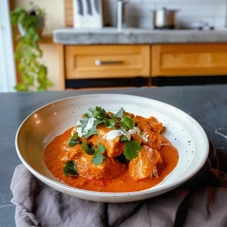 Butter Chicken Dish