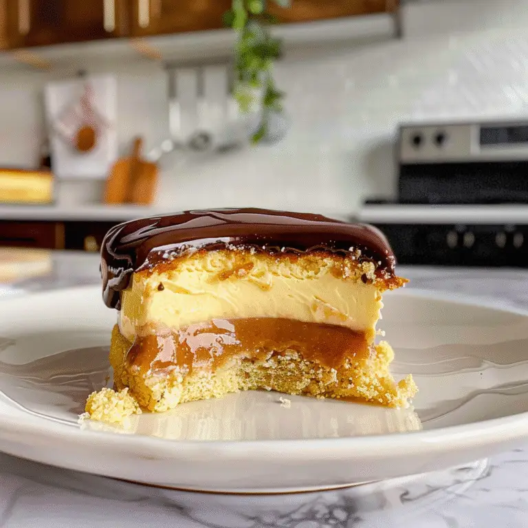 Boston Cream Pie Dessert