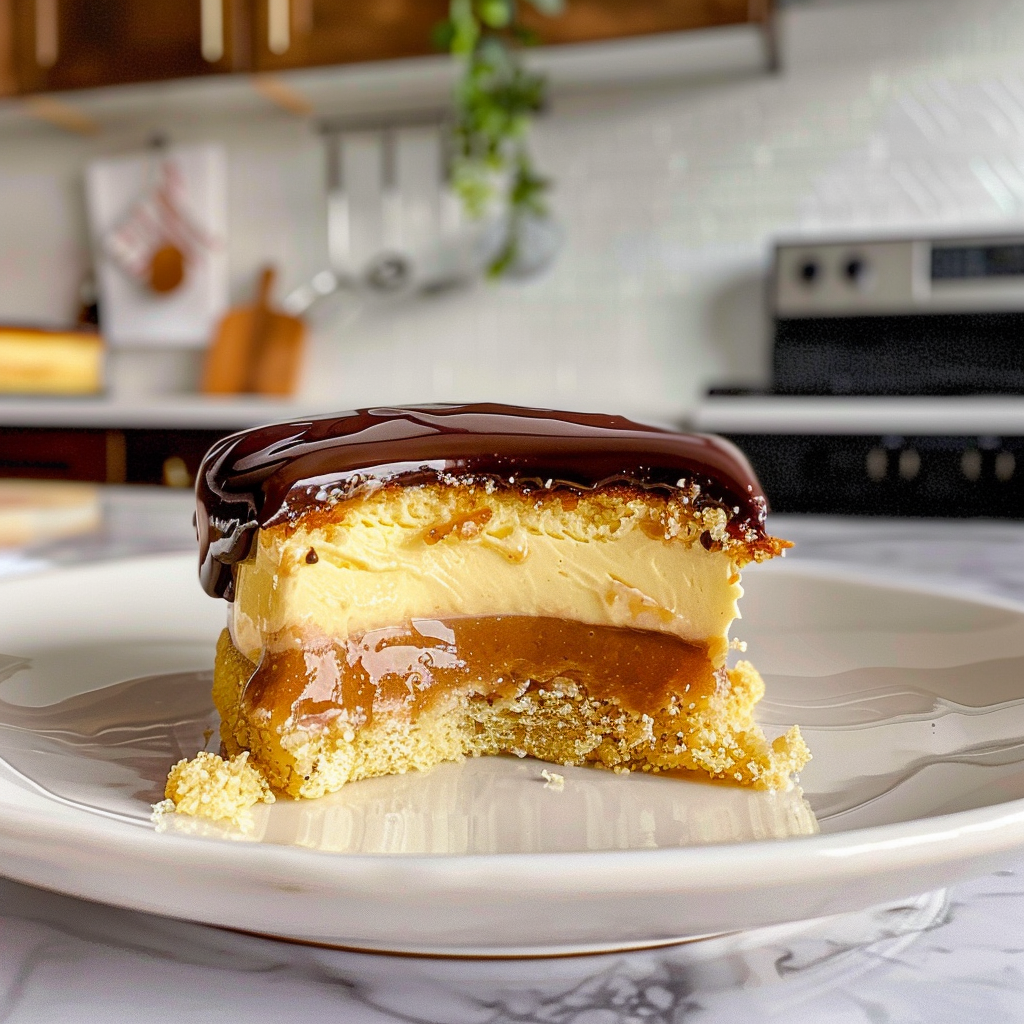 Boston Cream Pie Dessert