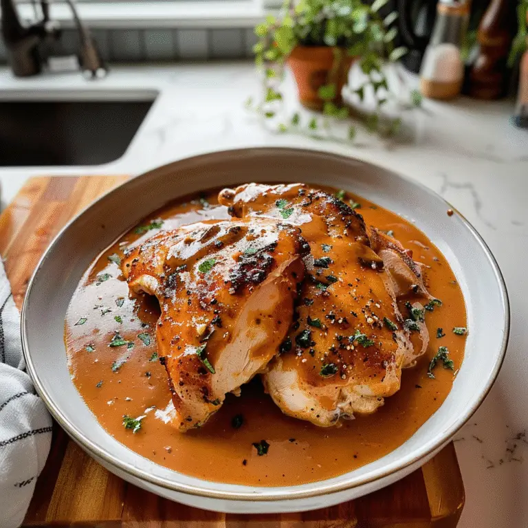 Chicken and Gravy Dish