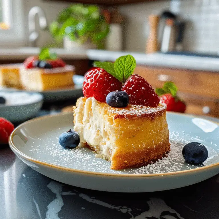 Yogurt Cake Freshly Baked