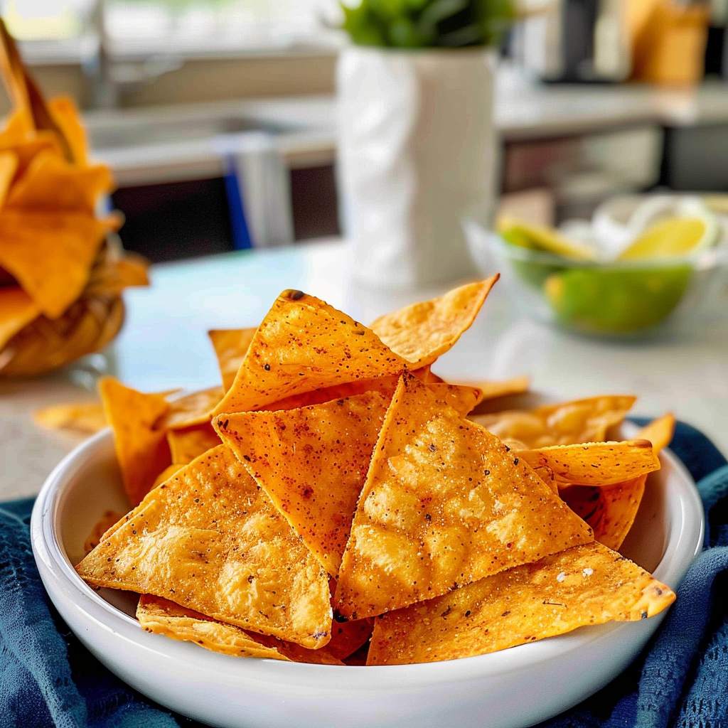 Air Fryer Tortilla Chips