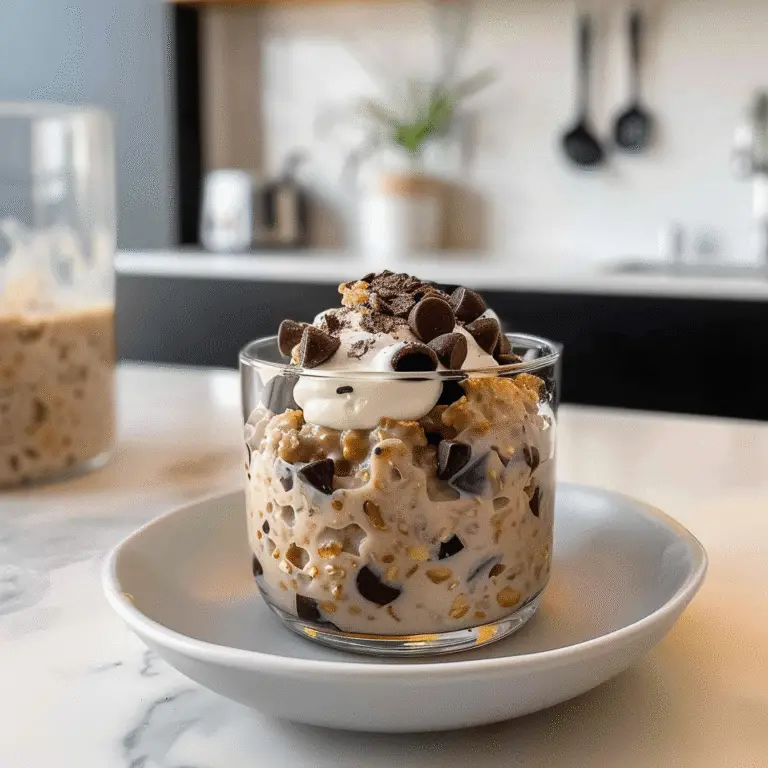 Cookie Dough Overnight Oats