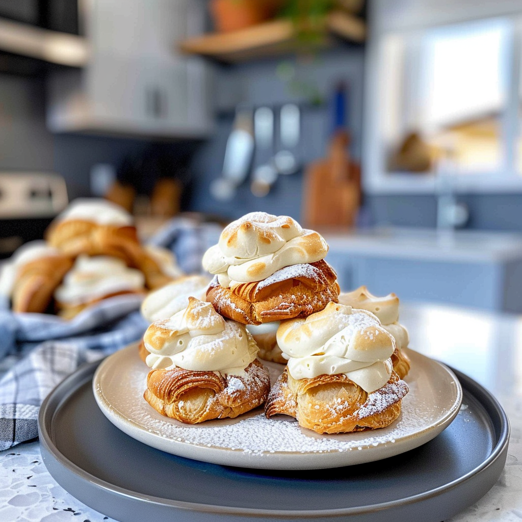 Delectable Cream Puffs Ready to Impress