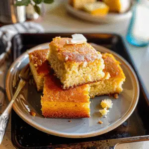 Sweet Cornbread Freshly Baked