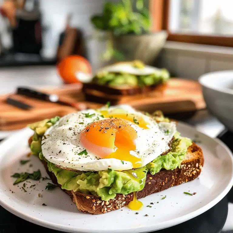 Avocado Toast with Egg