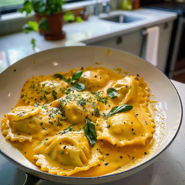 Butternut Squash Ravioli Sauce