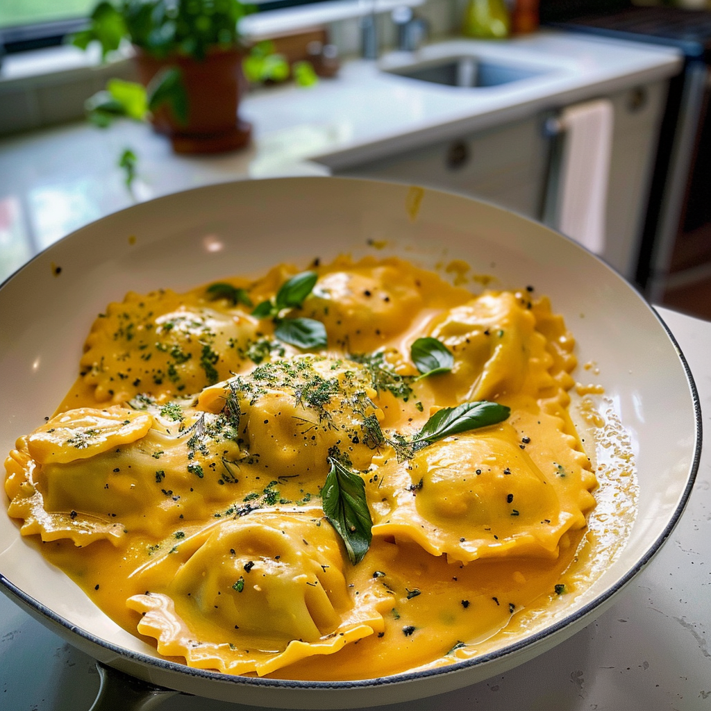 Butternut Squash Ravioli Sauce